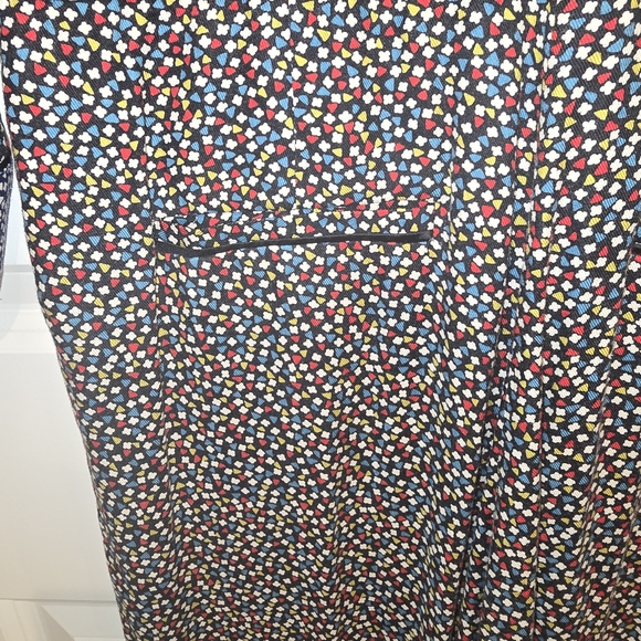 Anthropologie Jumpsuit - Multicolor Sz 6 Fun Preppy Classy Tailored Cuffed Work - Picture 4 of 10